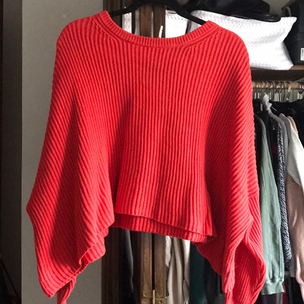 Free People Festival Pier Cropped Sweater